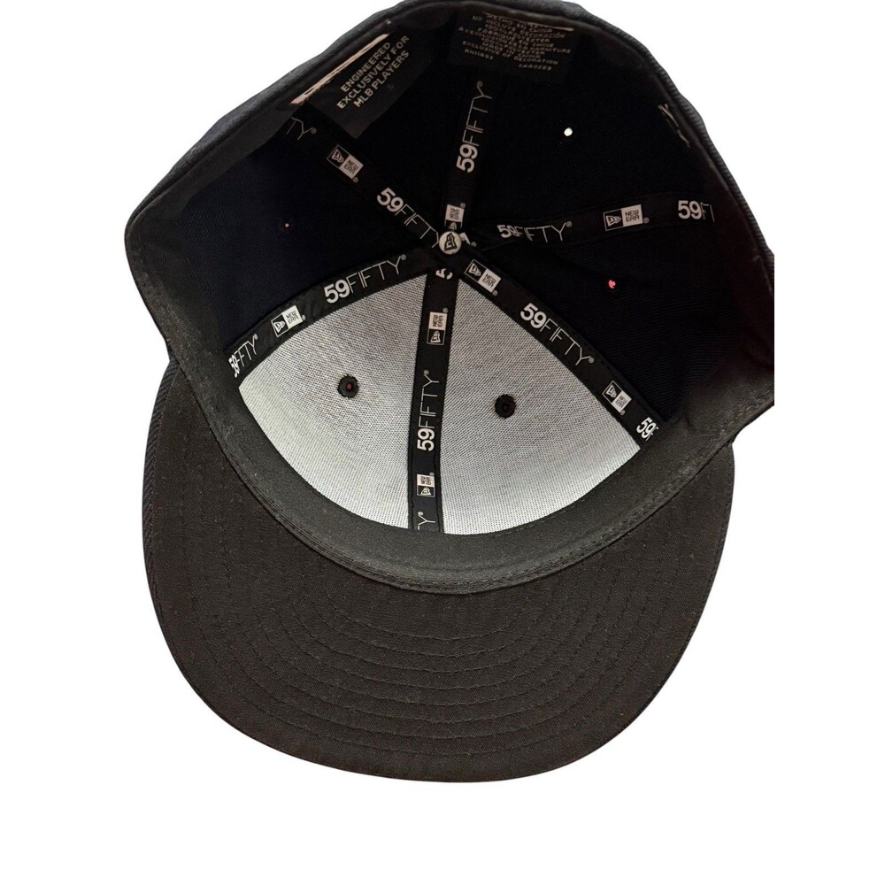 New Era Boston Red Sox 59FIFTY Authentic On-Field Fitted Hat Black 7 1/4 - Picture 10 of 10